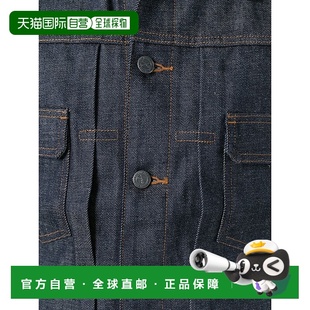 A.P.C. 男士夹克 CODBSH02191IAI CO 黑色 Dark blue denim jacke