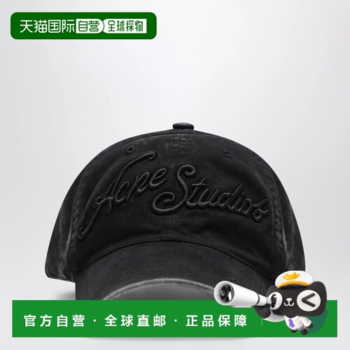 ACNE STUDIOS 男士帽子 C40475UCO900 AW2026 黑色