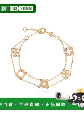 TORY BURCH 女士手链手镯 1680780720 AW2025 金色 Brass bracele