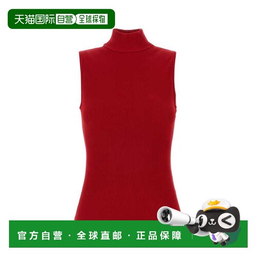LOEWE 女士T恤 S540Y55K74RED SS2026 红色 Red knit top