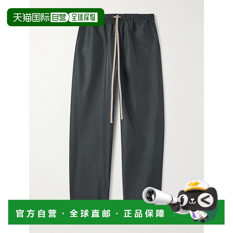 1h可退 潮奢 essentials fear of god 男士 针织阔腿抽绳裤子 FG2
