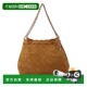 BURCH Suede 女士单肩包 SS2026 TORY Fleming 166064200 棕色