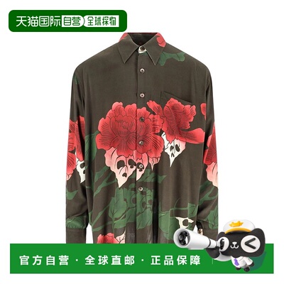 OUR LEGACY 男士衬衫 AW2025休闲风HELLOFWEENPRINT M4252A