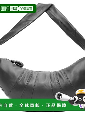 1h可退 潮奢 Lemaire 男士 灰色大号 Croissant 单肩包 BG0000LL0