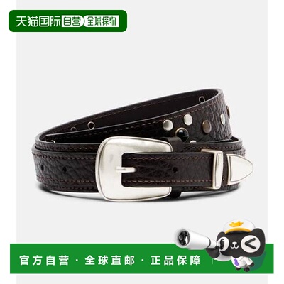1h可退 潮奢 Lemaire 女士 铆钉皮带腰带 BE0002LL139