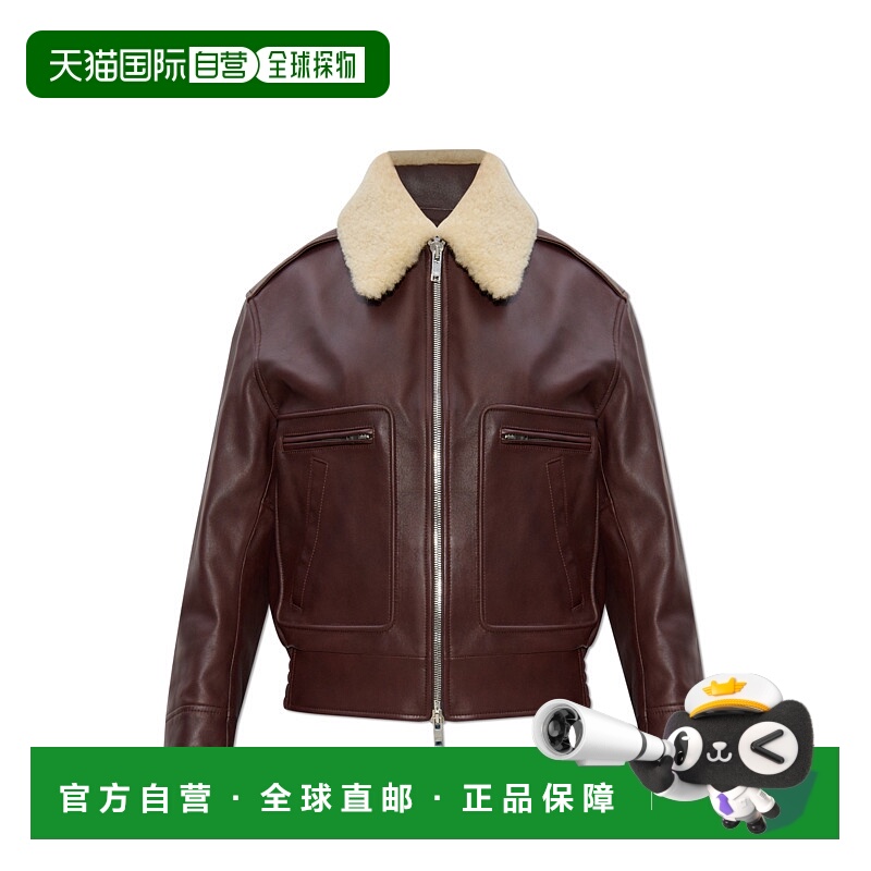 1h可退 BOTTEGA VENETA 女士夹克 832380V5MF02107 CO 酒红色