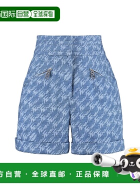 FENDI 女士牛仔裤 FLP763AJK2F1H3F SS2023 蓝色短裤