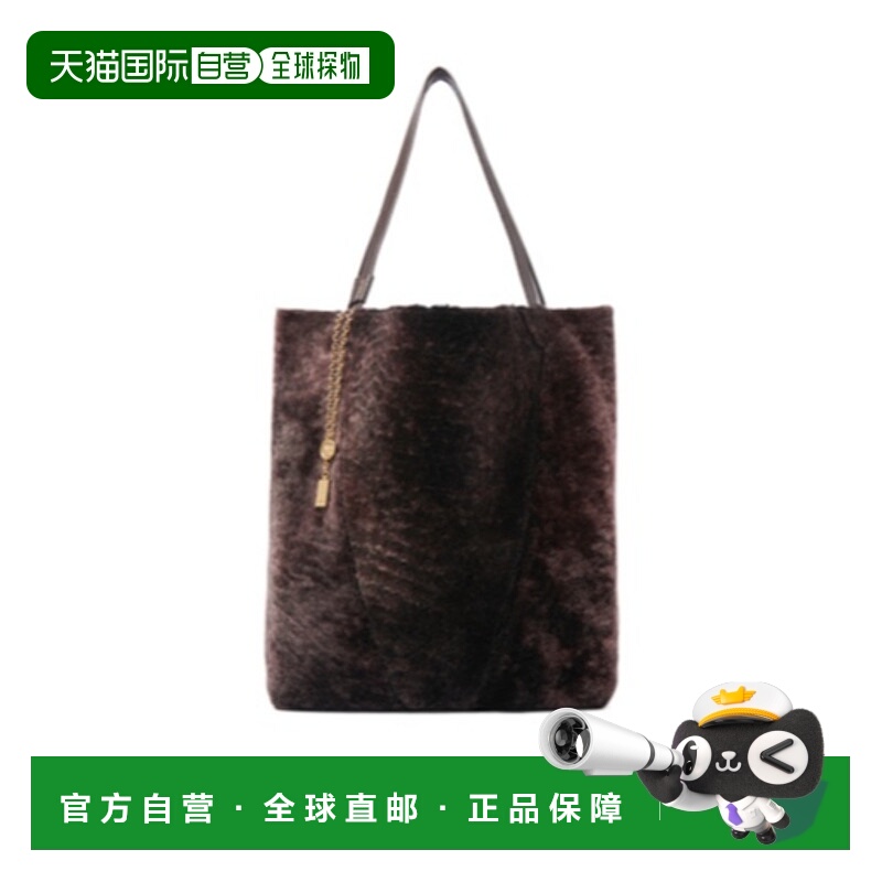 1h可退 CHLOÉ 女士手提包 CH25WS810Q4524X AW2025 深棕色 Dark b