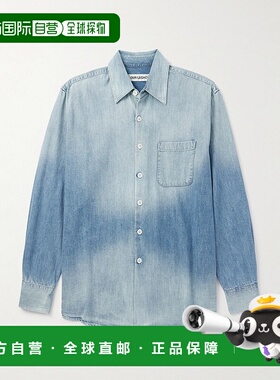 1h可退 潮奢 Our Legacy 男士 Above 宽松款牛仔布衬衫 M4252ACCR