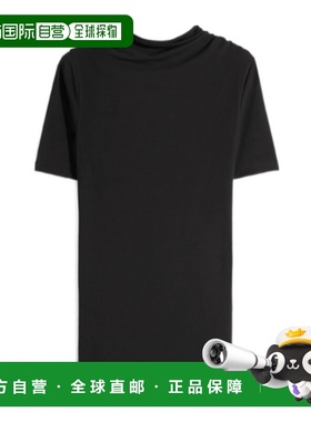 LEMAIRE 女士T恤 TS0028LJ1051BK999 SS2026 黑色短袖