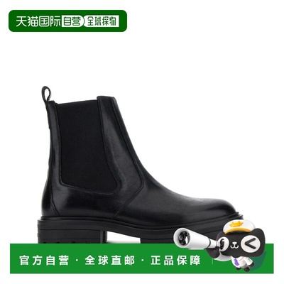 HOGAN 男士靴子 HXM6730FM606LO999 AW2024 黑色 Hogan Chelsea A