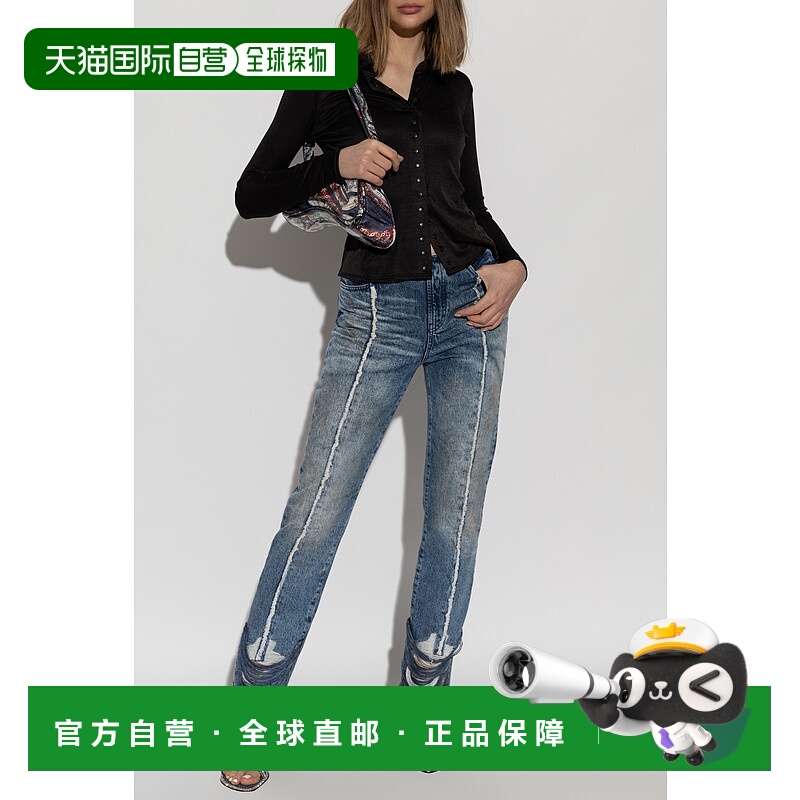 1h可退 DIESEL 女士牛仔裤 DGINNAFSGA179340CMBM01 SS2025