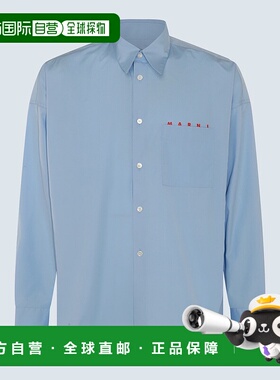 MARNI 男士衬衫 CUMU0061P2USCT88L2B50 男装蓝色 CO