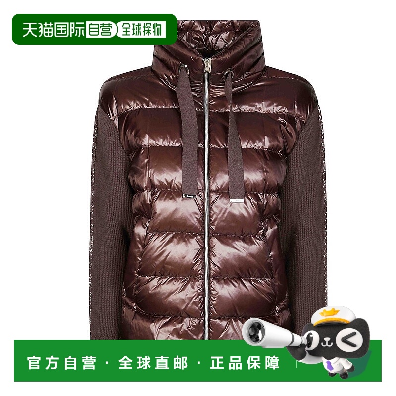 1h可退 HERNO 女士夹克 PI00138DR12017Z8810 AW2025 棕色