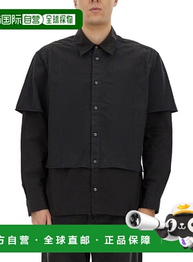 DIESEL 男士衬衫 A161990KNAI9XX SS2025 黑色