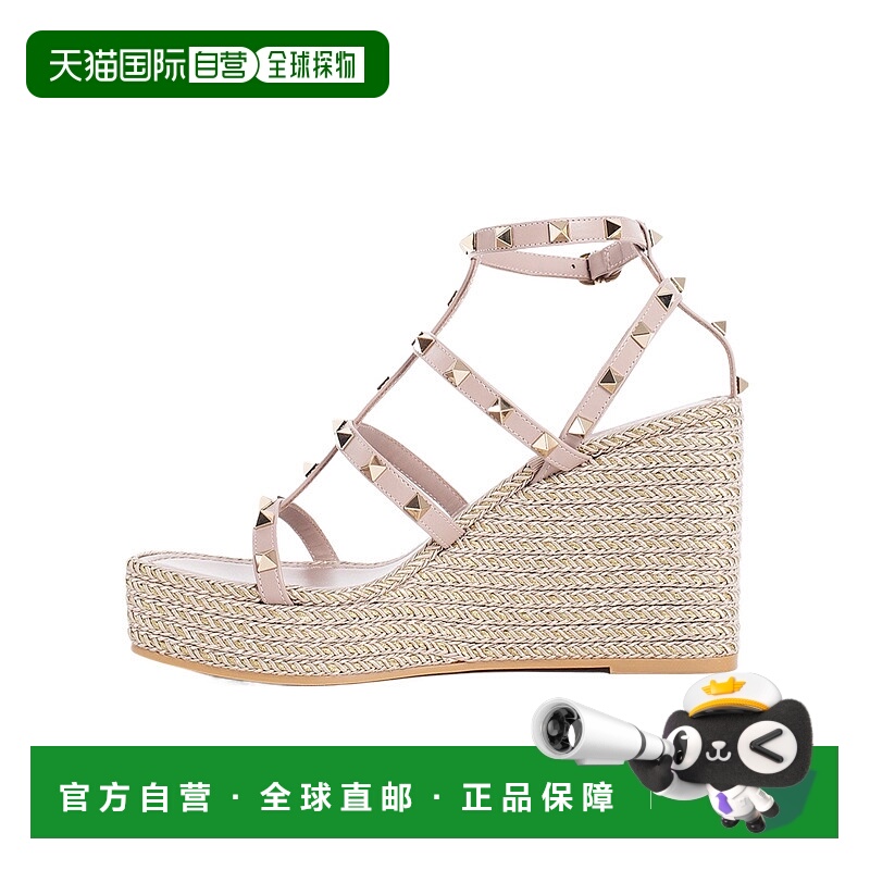 1h可退 VALENTINO 女士凉鞋 WS0F95HLTWRY AW2024 花色 露趾坡跟