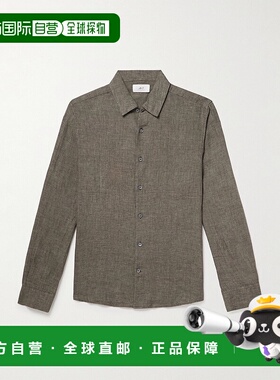 1h可退 潮奢 mr p 男士 Delave 亚麻衬衫 MPS251003F36484644B