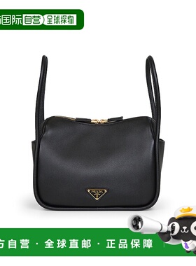 PRADA 女士手提包 1BA451OVO2CYSF0002 AW2025黑色法棍包 单肩包