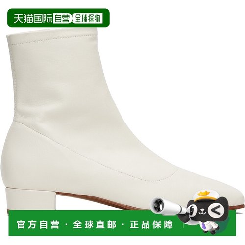 1h可退 潮奢 BY FAR 女士 白色 Este 踝靴 1660507EBWHTL