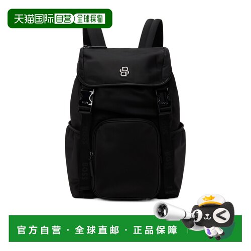 BOSS HUGO BOSS 男士双肩包 50516809001 CO 黑色 Double Monogra