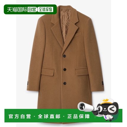BURBERRY 男士大衣 8114750A1353 AW2025 驼色男装西装