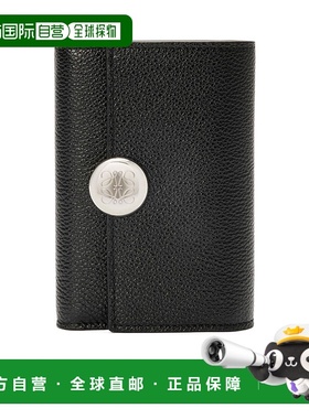 LOEWE 女士钱包 CANBS33X031100 AW2025 黑色 小号竖款钱包