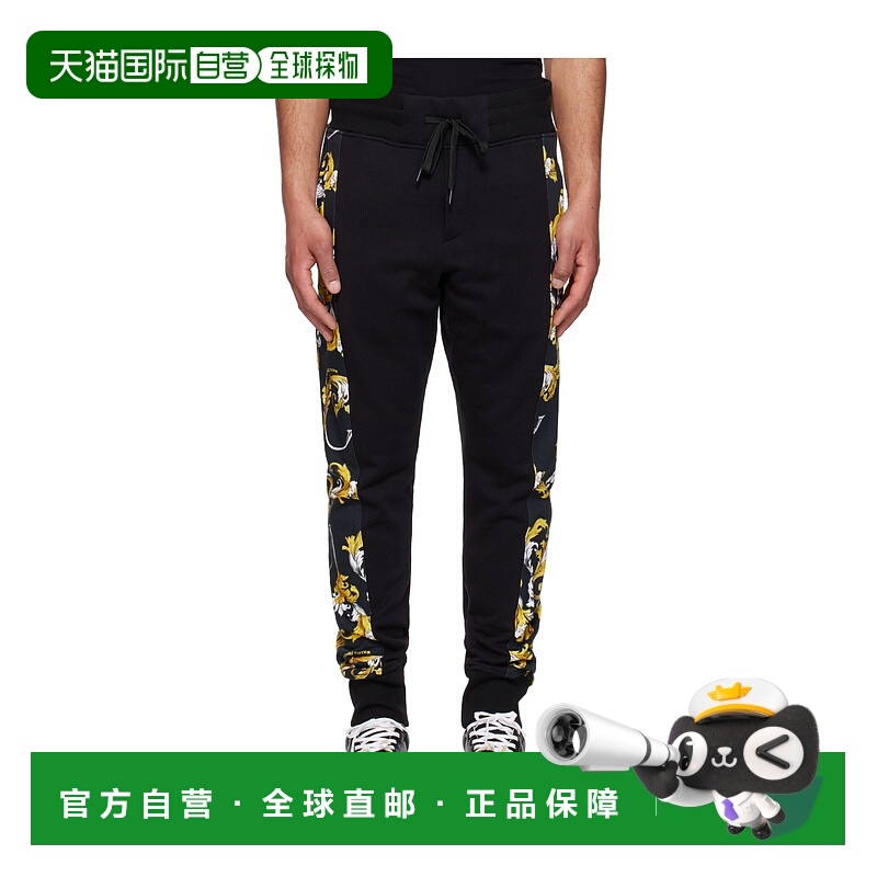 1h可退 VERSACE JEANS 男士运动裤 78GAA3C0FS189G89 SS2025