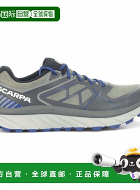 Scarpa 男士 Spin Infinity GTX 灰色/深蓝色 越野跑鞋 33074-201
