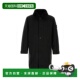 AW2025 STONE 黑色 大衣 710002027V0029 ISLAND 男士