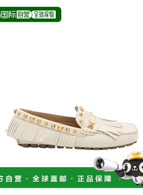 VALENTINO 女士休闲鞋 WS0LL2FFW098 CO 白色 VLogo平底鞋女鞋