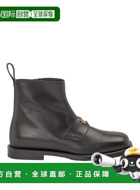 1h可退 MOSCHINO 男士靴子 MB2143MONGC5000 AW2025 黑色 Ankle B