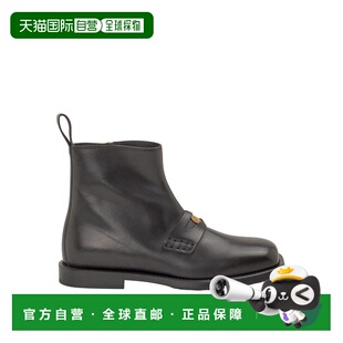 1h可退 MOSCHINO 男士靴子 MB2143MONGC5000 AW2025 黑色 Ankle B
