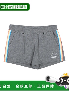 1h可退 潮奢 Lotto 乐途 女童 短裤童装 grey灰色 舒适时尚