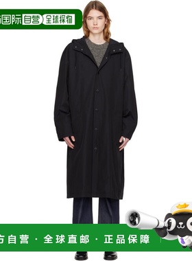 1h可退 潮奢 A.P.C. 女士 黑色派克大衣 PSALQM30012