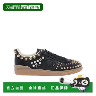 S0H77HWQBJ2 SS2025 黑色 VALENTINO 男鞋 休闲鞋 系带运动鞋 男士