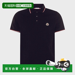 男士 蓝色短袖 T恤 J20918A703008455677X MONCLER