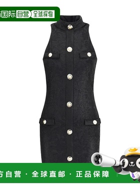 BALMAIN 女士连衣裙 FF1R5127JK650PA AW2025 黑色 Balmain Dress