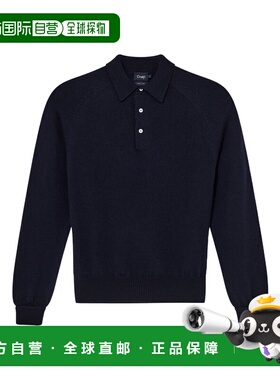 DRAKE'S 男士针织毛衣 DR2A3H2150704250 AW2024 黑色