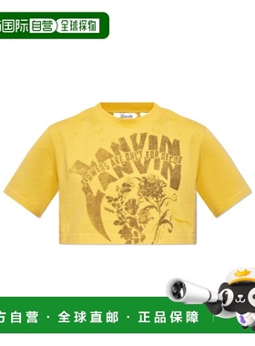 LANVIN 女士衬衫 RWTS0035J120P24810 SS2024 黄色