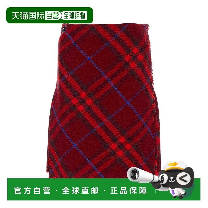 BURBERRY 女士半身裙 8077477A6289 AW2023 花色 Burberry Skirts