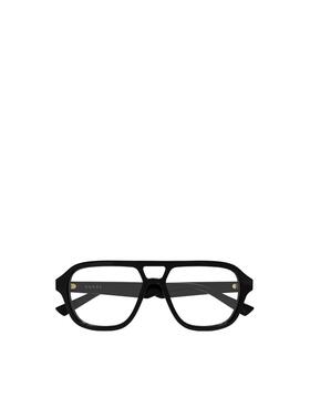 香港直邮GUCCI 男士眼镜 GG2183O005 AW2026 黑色【付后1h可退】