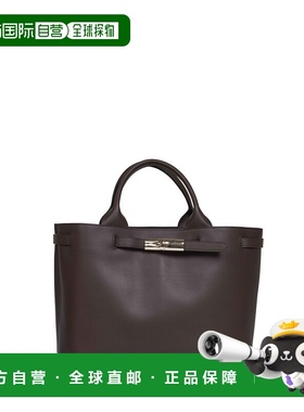 LONGCHAMP 女士手提包 10327HIU002 CO 棕色 LE ROSEAU SMART BAG