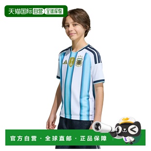 ADIDAS阿根廷26/27梅西复刻主场青少年短袖T恤 中性