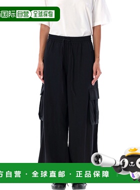 Y-3 女士休闲裤 IW7472BLACK AW2025 黑色 Loose Fit Cargo Trous