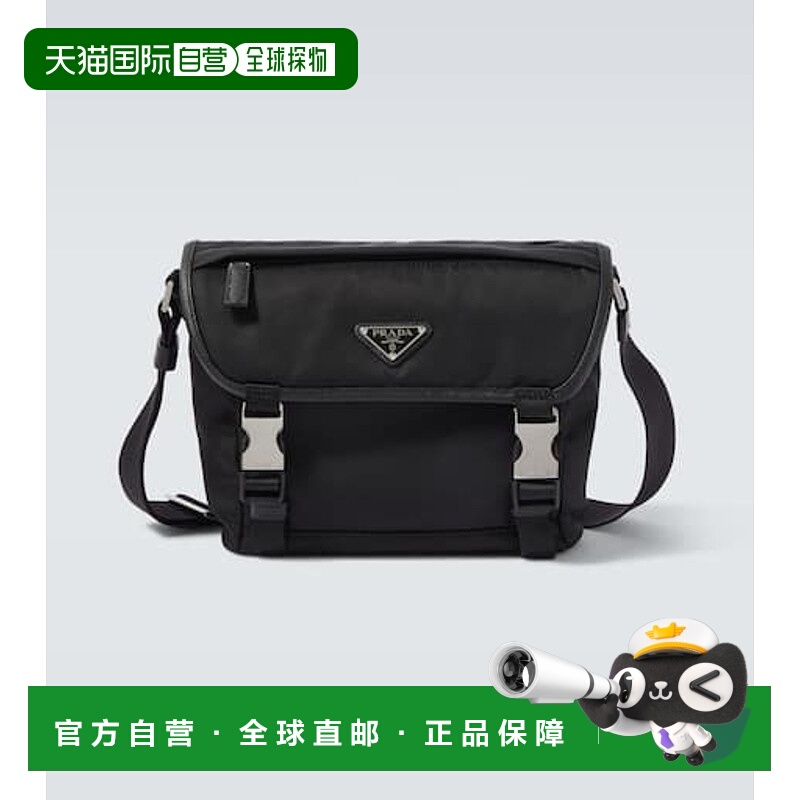 1h可退 潮奢 Prada 普拉达 男士 Re-Nylon 肩包 black黑色 舒适时