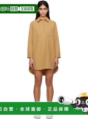 1h可退 潮奢 A.P.C. 女士 驼色 Angela 连衣裙 COGWIF35064