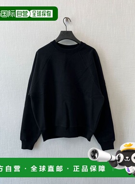 Ami Paris 男士卫衣 USW757747001 AW2025 黑色 圆领长袖卫衣