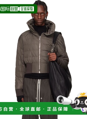 1h可退 潮奢 rick owens 瑞克 欧文斯 男士 Moncler + 灰褐色 Cro