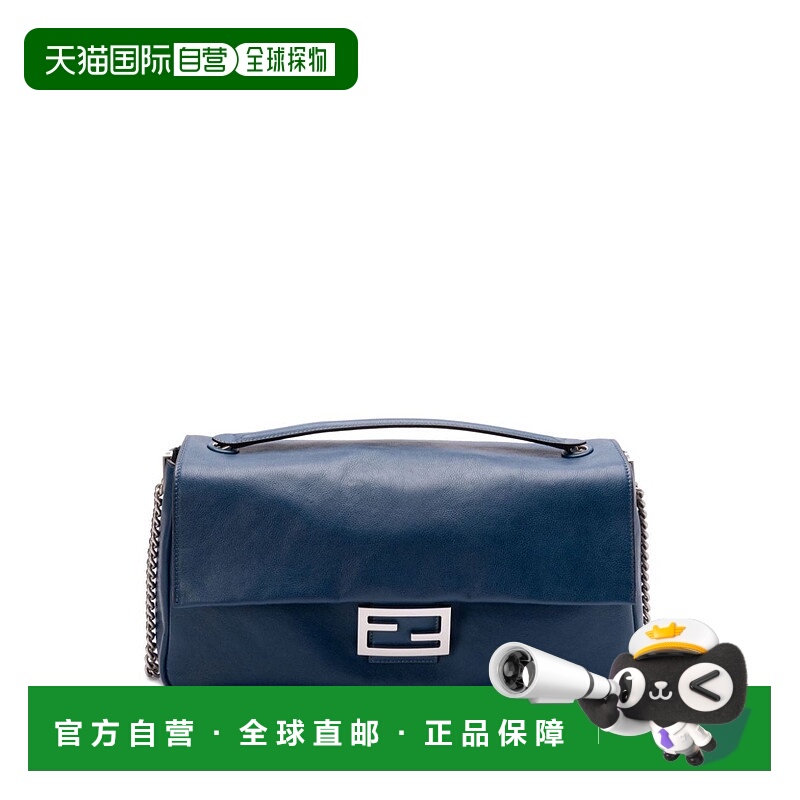 1h可退 FENDI 女士单肩包 8BR828AS7AF1QD1 CO 蓝色
