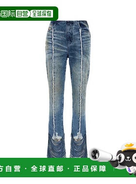 DIESEL女士牛仔裤A179340CMBM01新款喇叭裤